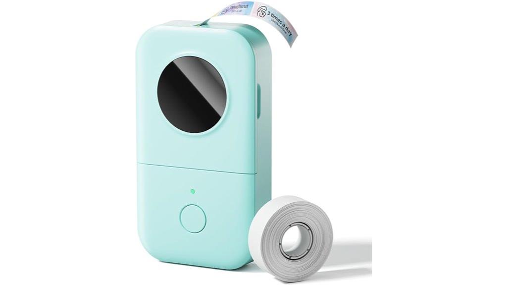 portable bluetooth label printer