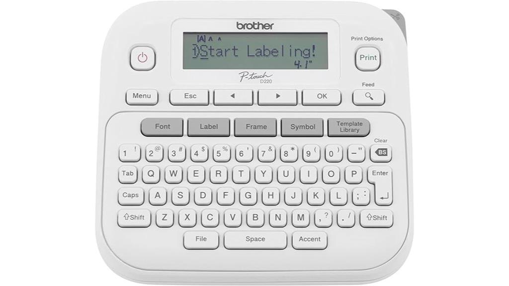 portable home office labeler