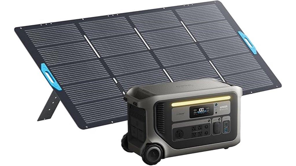 portable power station solar