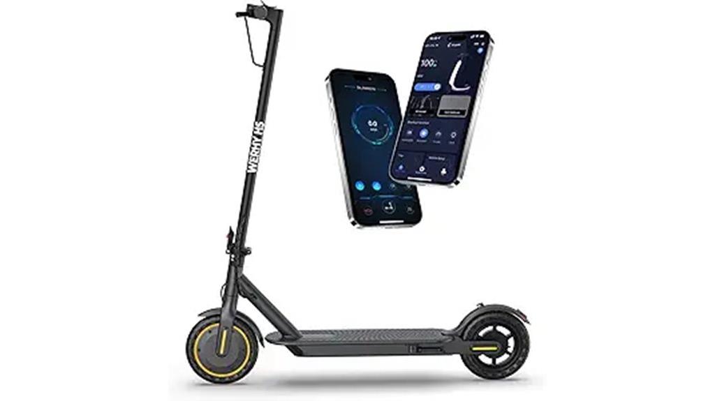 powerful electric scooter range