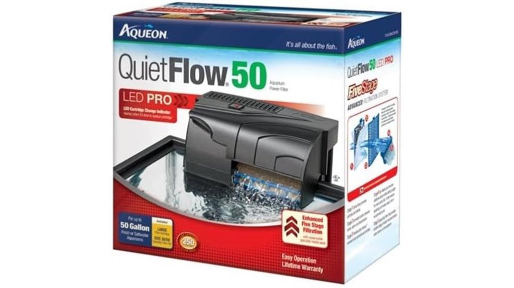 quiet powerful led filter