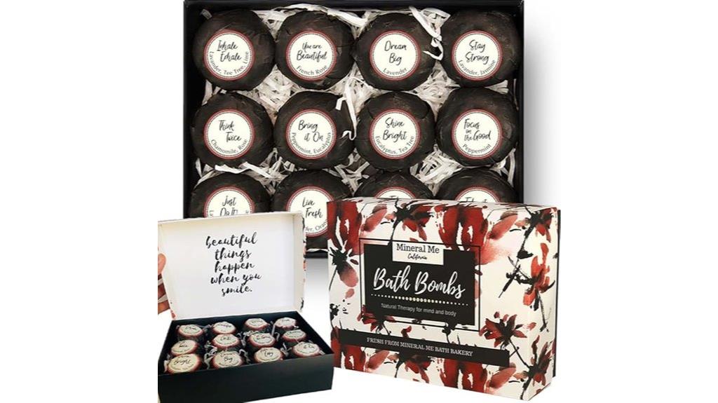 relaxing inspirational bath bombs