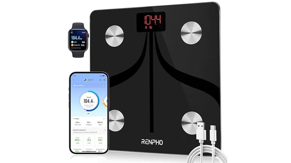renpho smart scale weight