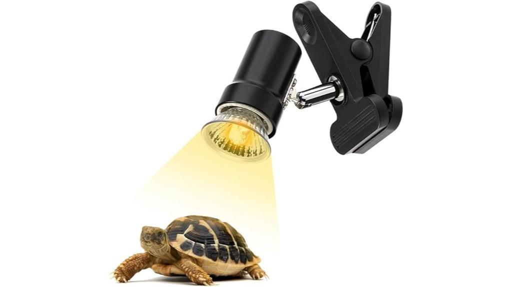 reptile heat lamp clamp