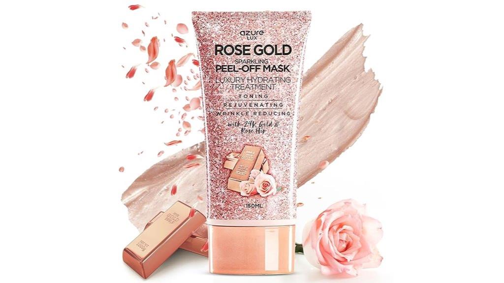 rose gold peel off mask