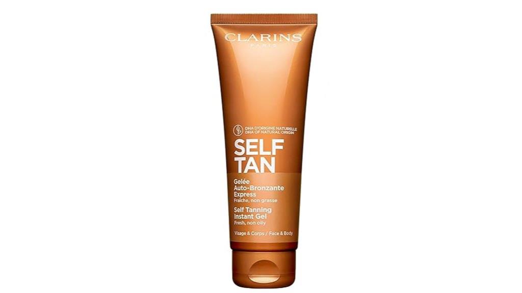 self tanning gel for face