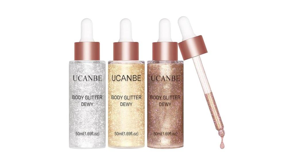 shimmer body highlight set