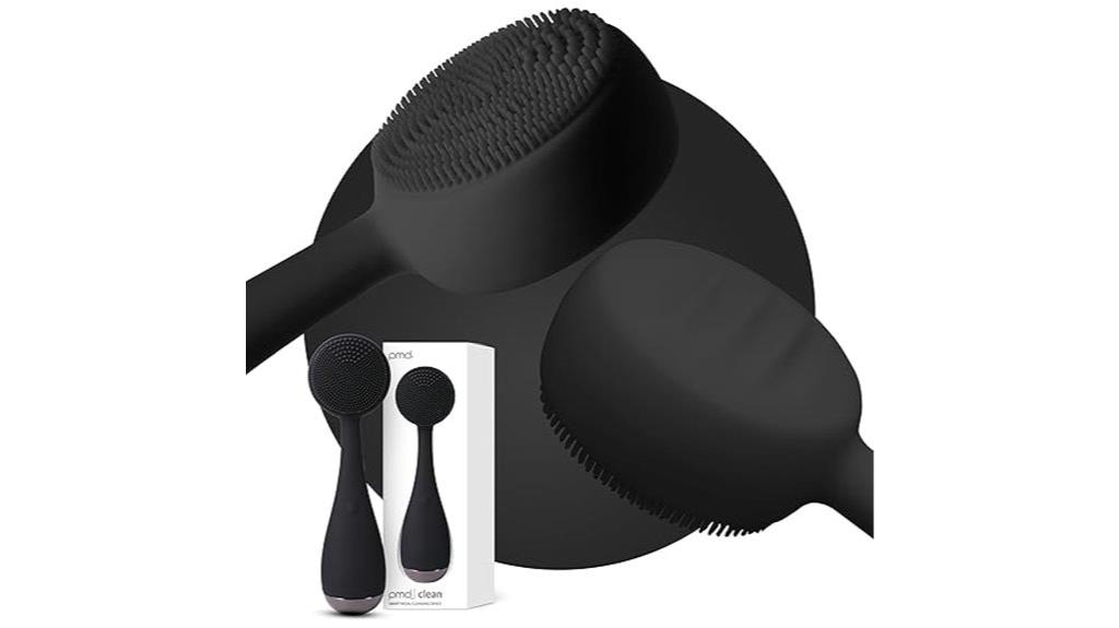 silicone facial cleansing device