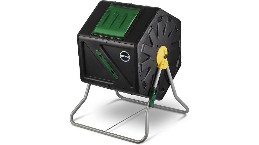 single chamber compost tumbler