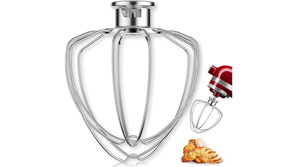 six wire whip attachment