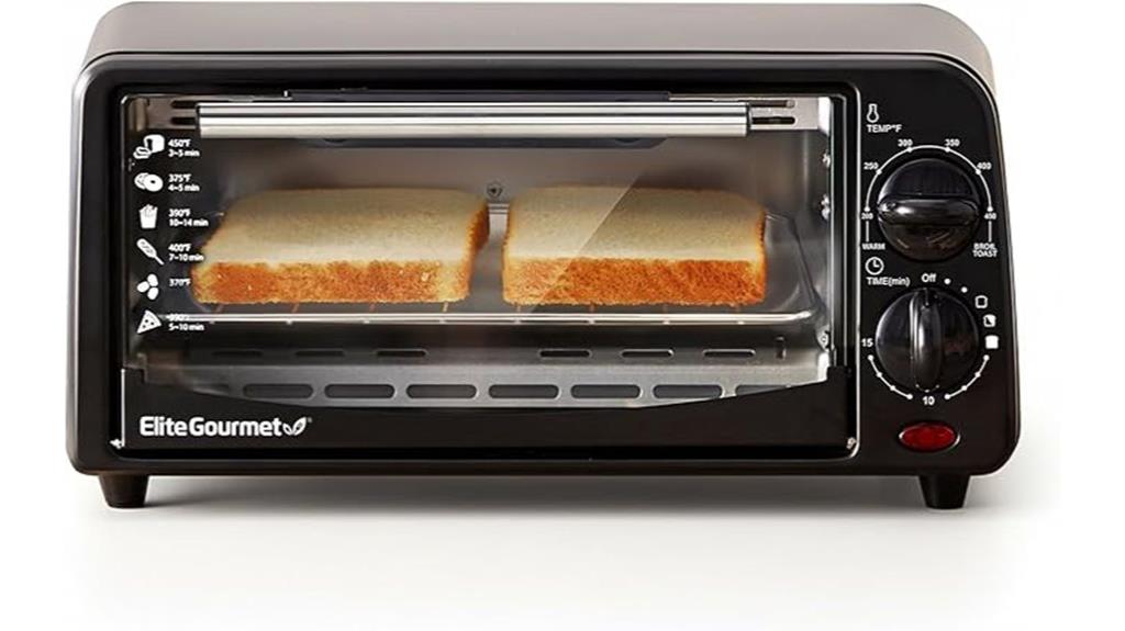 small personal toaster oven