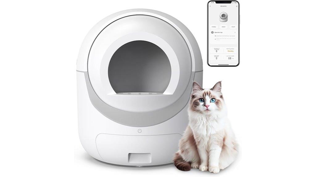 smart automatic litter box