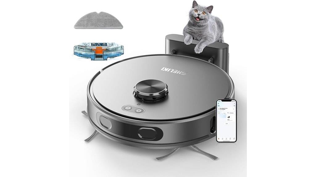 smart lidar robotic vacuum