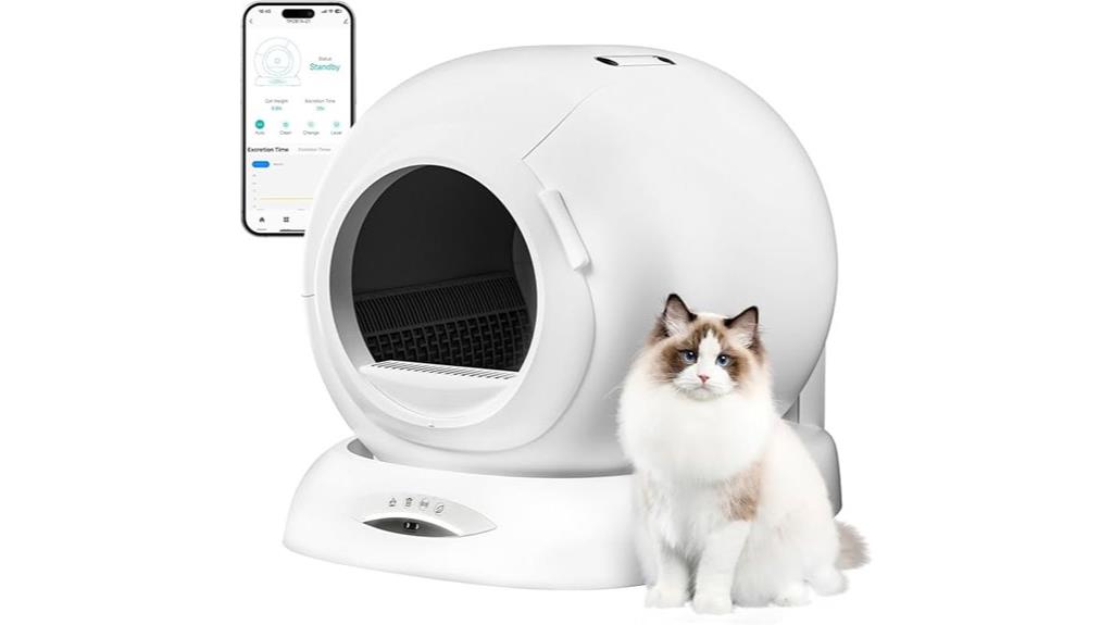 smart odor control cat litter box