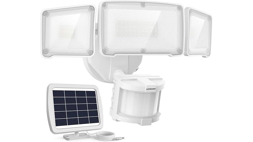 solar motion security light