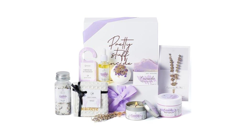 spa bath gift baskets