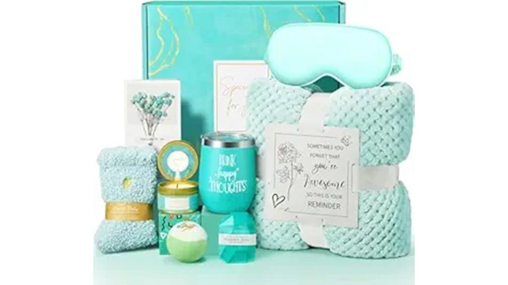 spa birthday gift basket