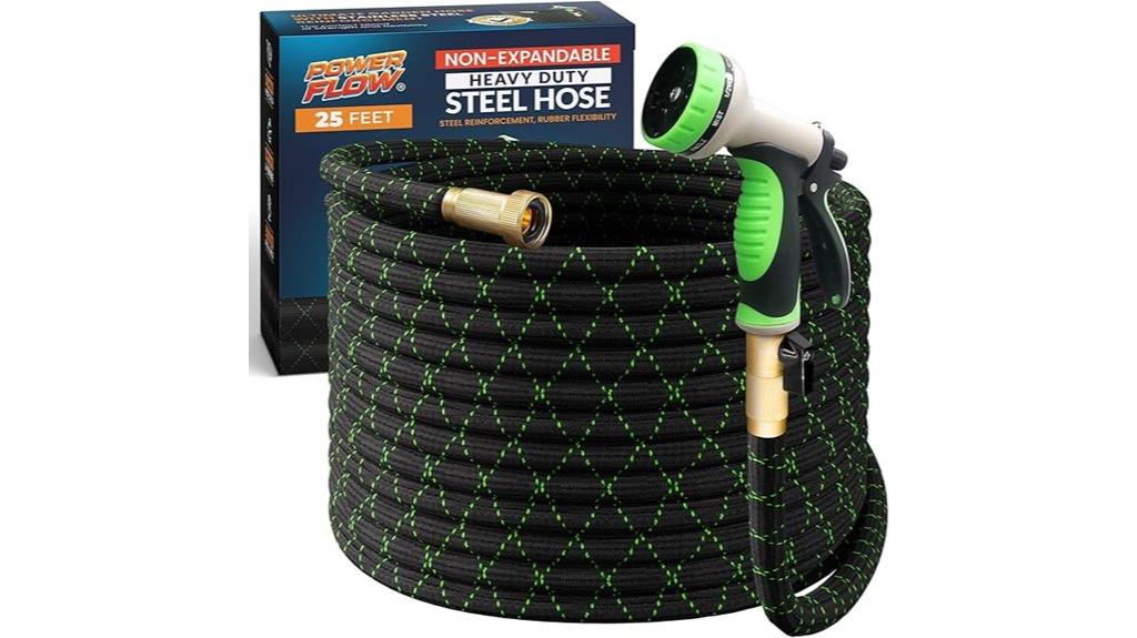stainless steel garden hose