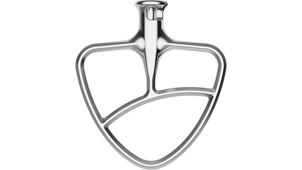 stainless steel kitchenaid beater