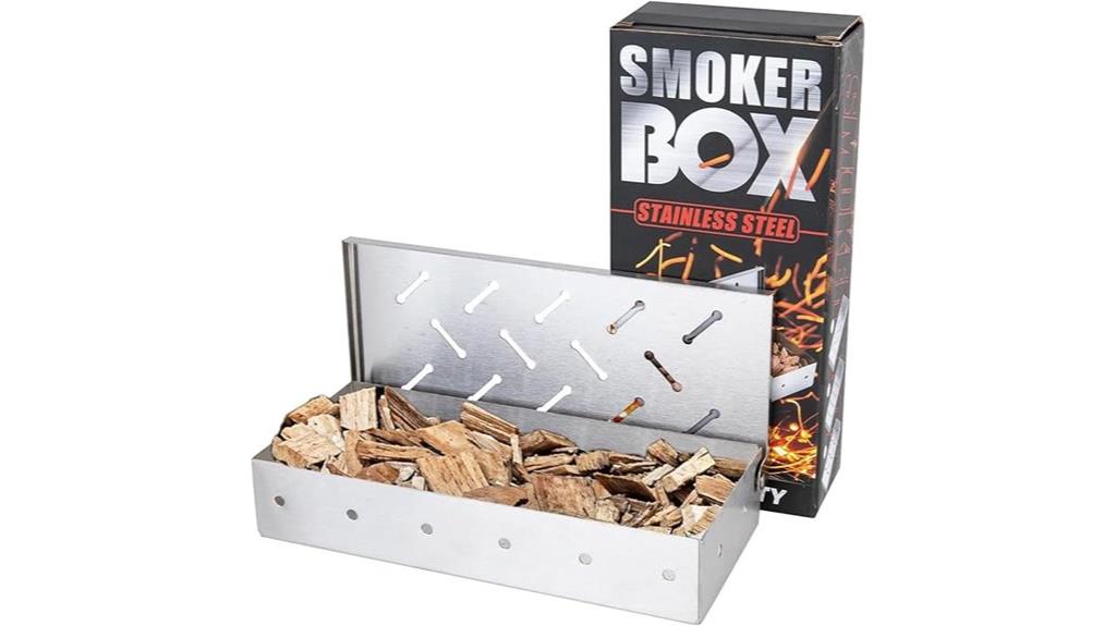 stainless steel pellet smoker