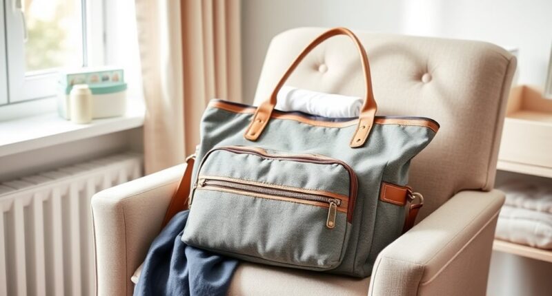 stylish and functional diaper bags