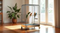 stylish safe bird cages