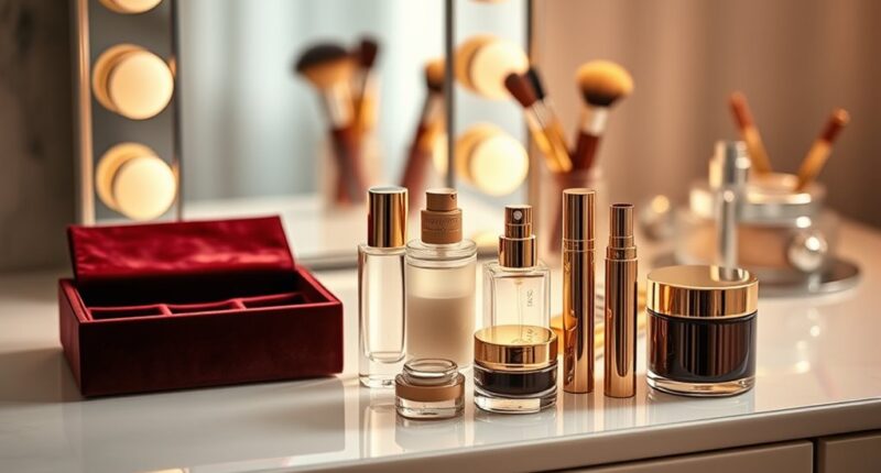 top celebrity luxury beauty brands