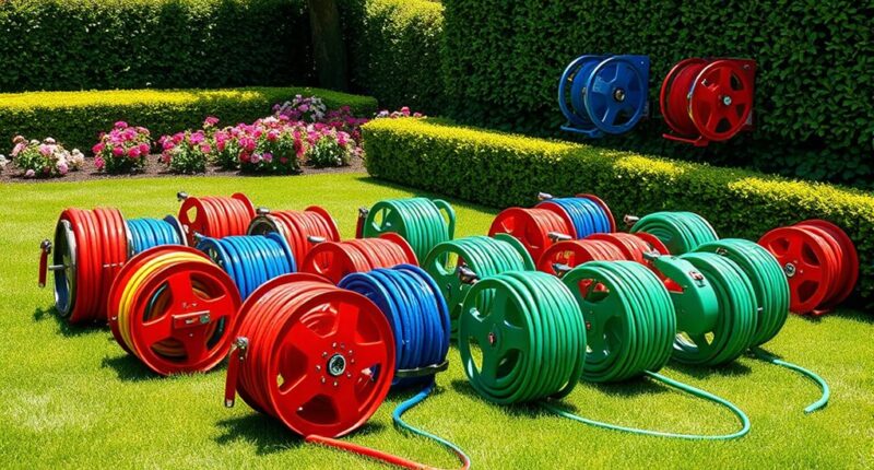 top hose reels for gardens