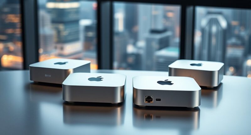 top mac minis with 10gb ethernet