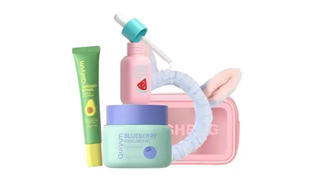 travel size skincare gift set