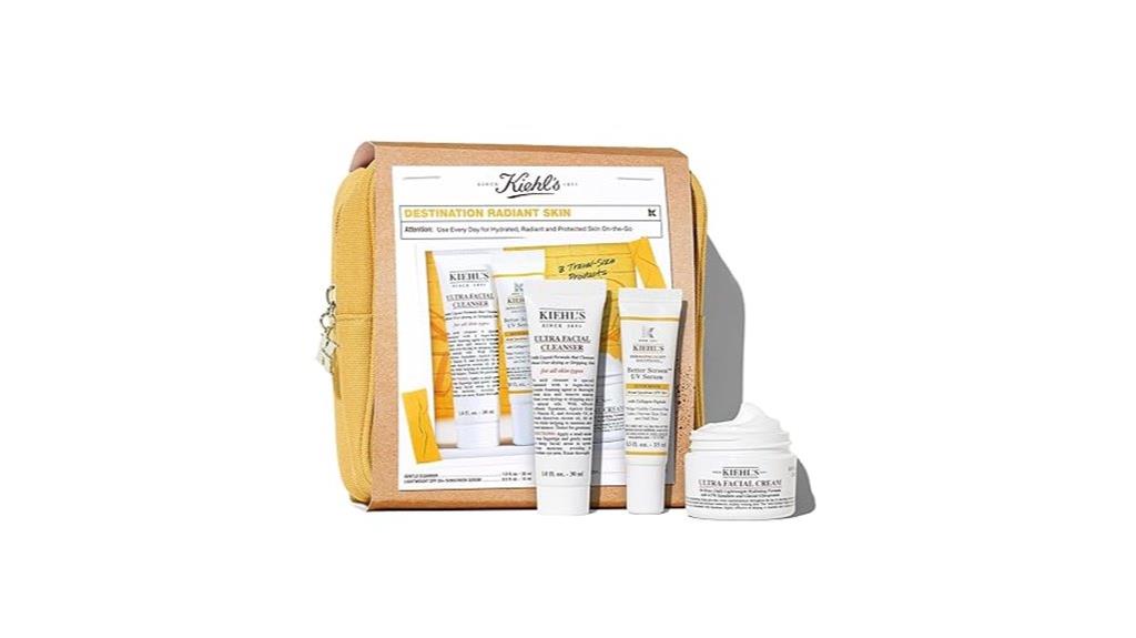 travel sized skincare gift