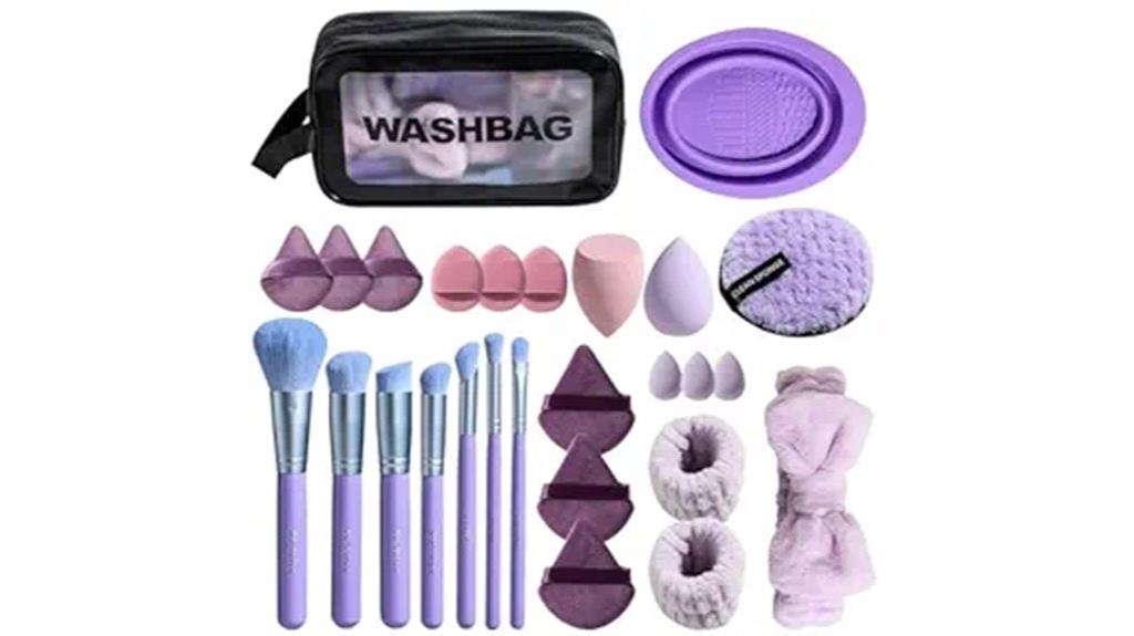 twenty six piece makeup brush set