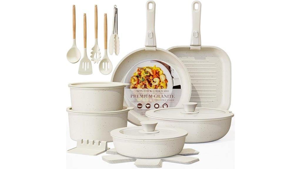 twenty three piece cookware set