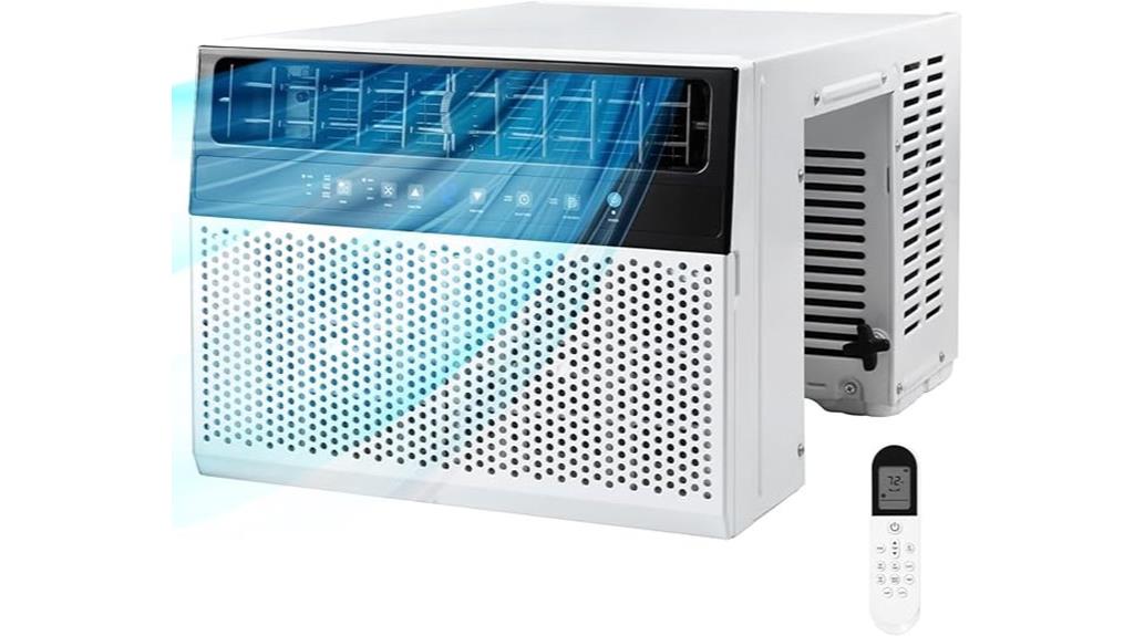 u shaped 12000btu window unit