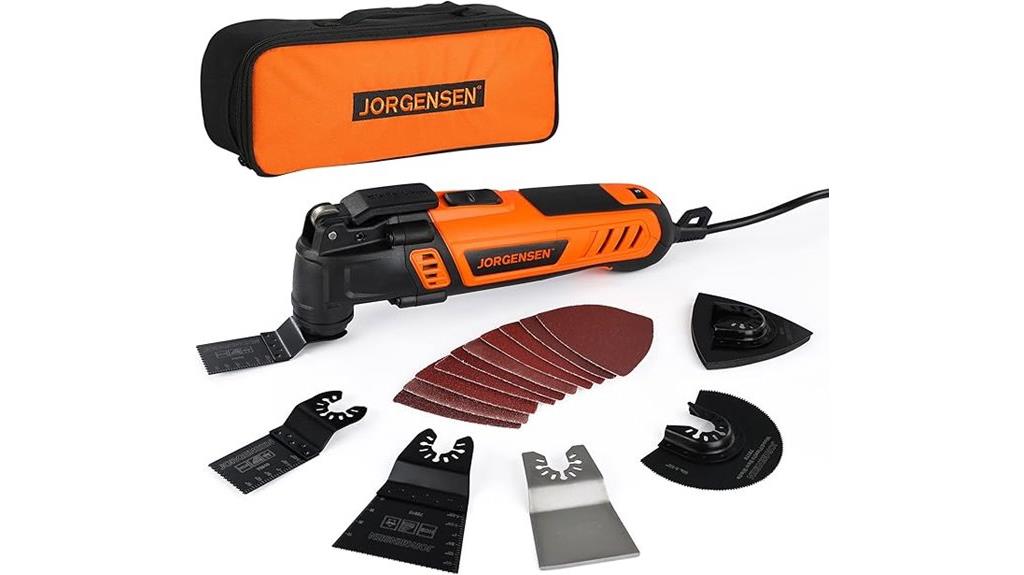 versatile 4 amp oscillating tool