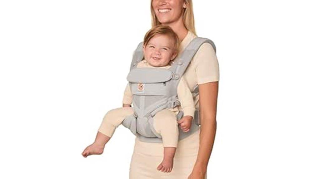 versatile ergonomic baby carrier