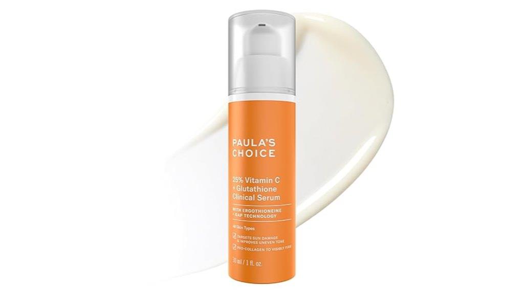 vitamin c serum with glutathione