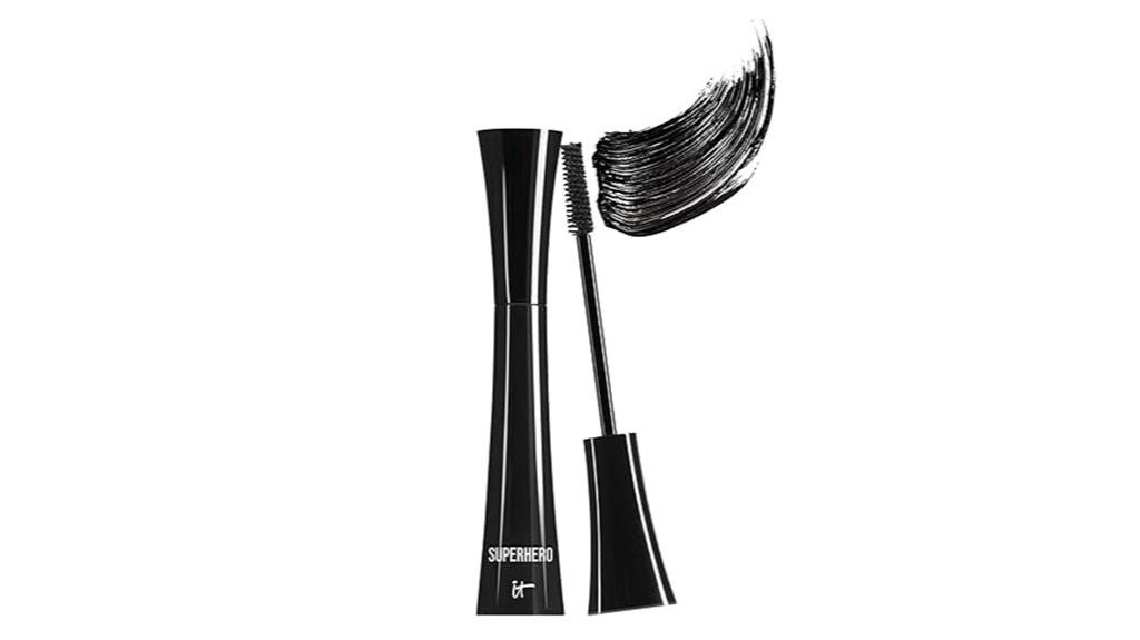 volumizing lengthening black mascara