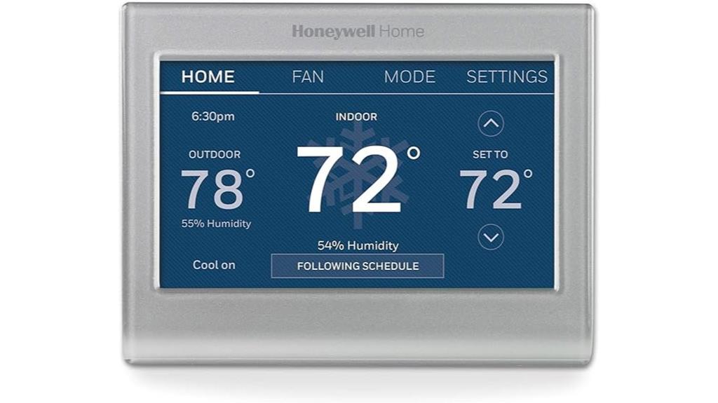 wi fi color thermostat model