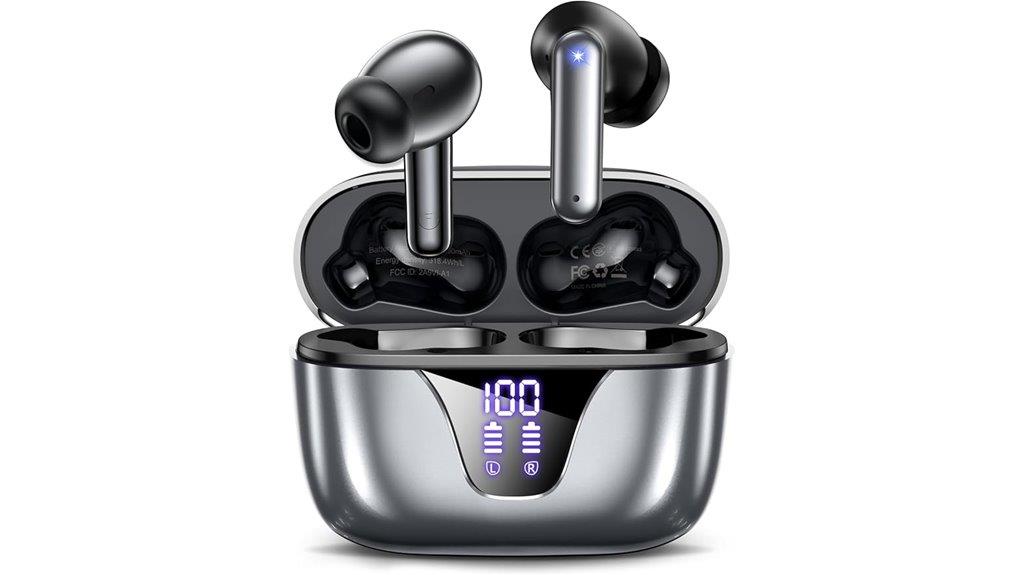 wireless earbuds with charging