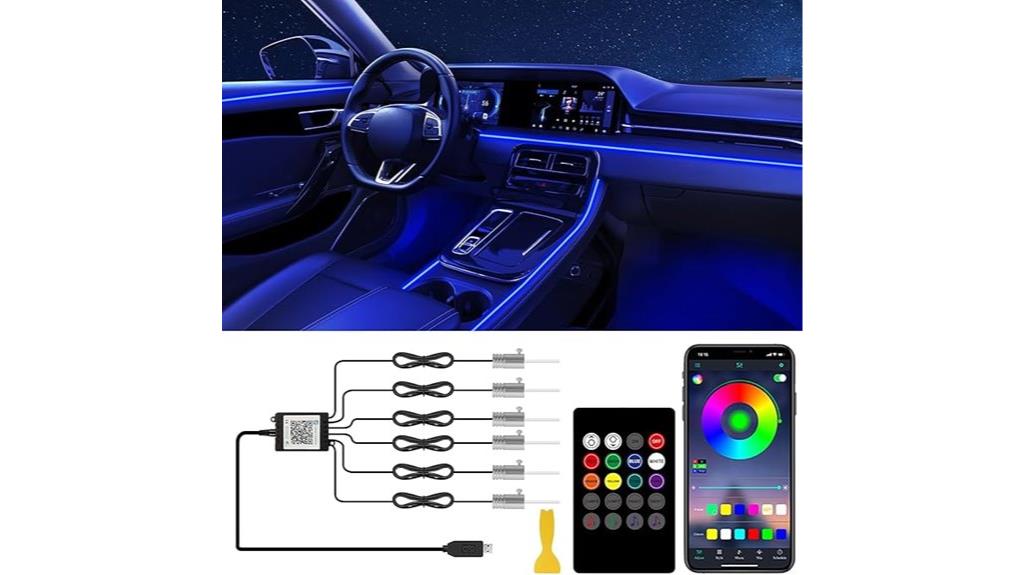wireless rgb interior lighting