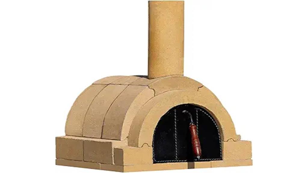 wood fire pizza oven kit
