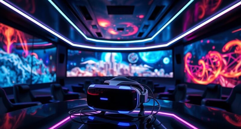 immersive vr cinema experience