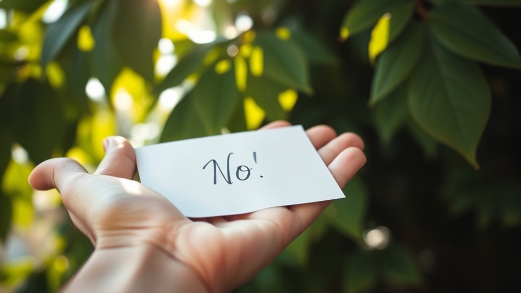 practice asserting personal boundaries