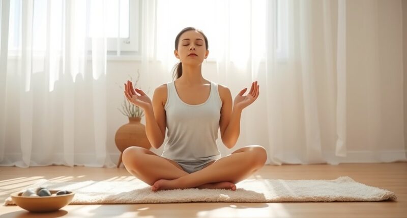 practice deep calming breaths