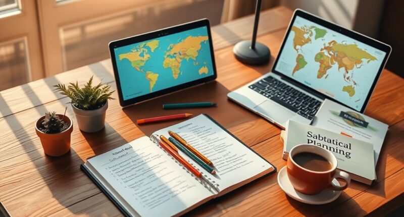 preparing for a sabbatical year