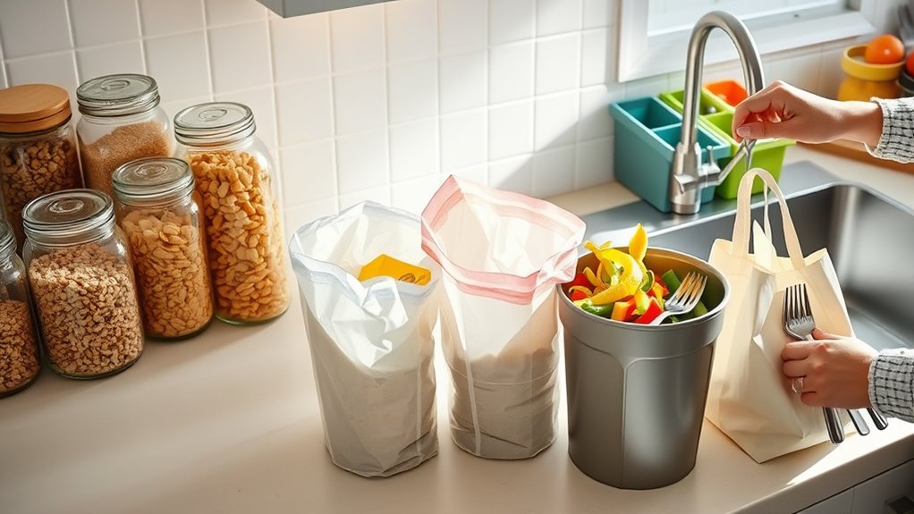 reduce waste through composting