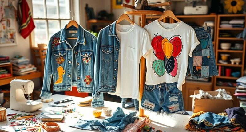 revamp wardrobe with upcycling