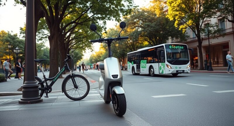 sustainable low emission transit