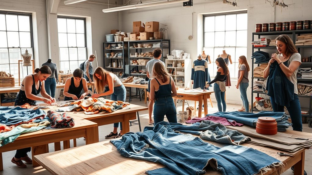 sustainable upcycled fashion collaborations